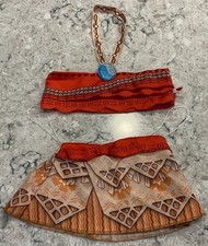 Build a Bear Disney Princess Dresses 2pc Moana Outfit Set