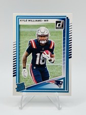 2025 Donruss - Rated Rookie Kyle Williams Base #327 - New England Patriots RC