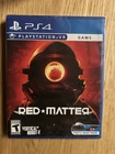 RED MATTER GAME : PLAYSTATION 4, PSVR PS4 VR NEW, SEALED NTSC-U/C