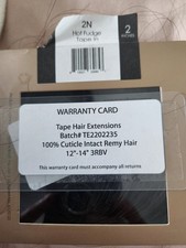 Ruban adhésif 100% cuticule intact Remy Hair-Easihair Pro-12/14 pouces en extension
