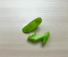 VINTAGE BARBIE ACID GREEN PILGRIM SHOES  FROM 1960'S 70'S