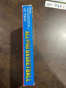 All Pro Basketball Nintendo NES - Complete CIB!