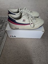 FILA ORIGINAL TENNIS 1VT13016-104 MENS CLASSIC CREAM/NAVY/RED 11.5 BOX