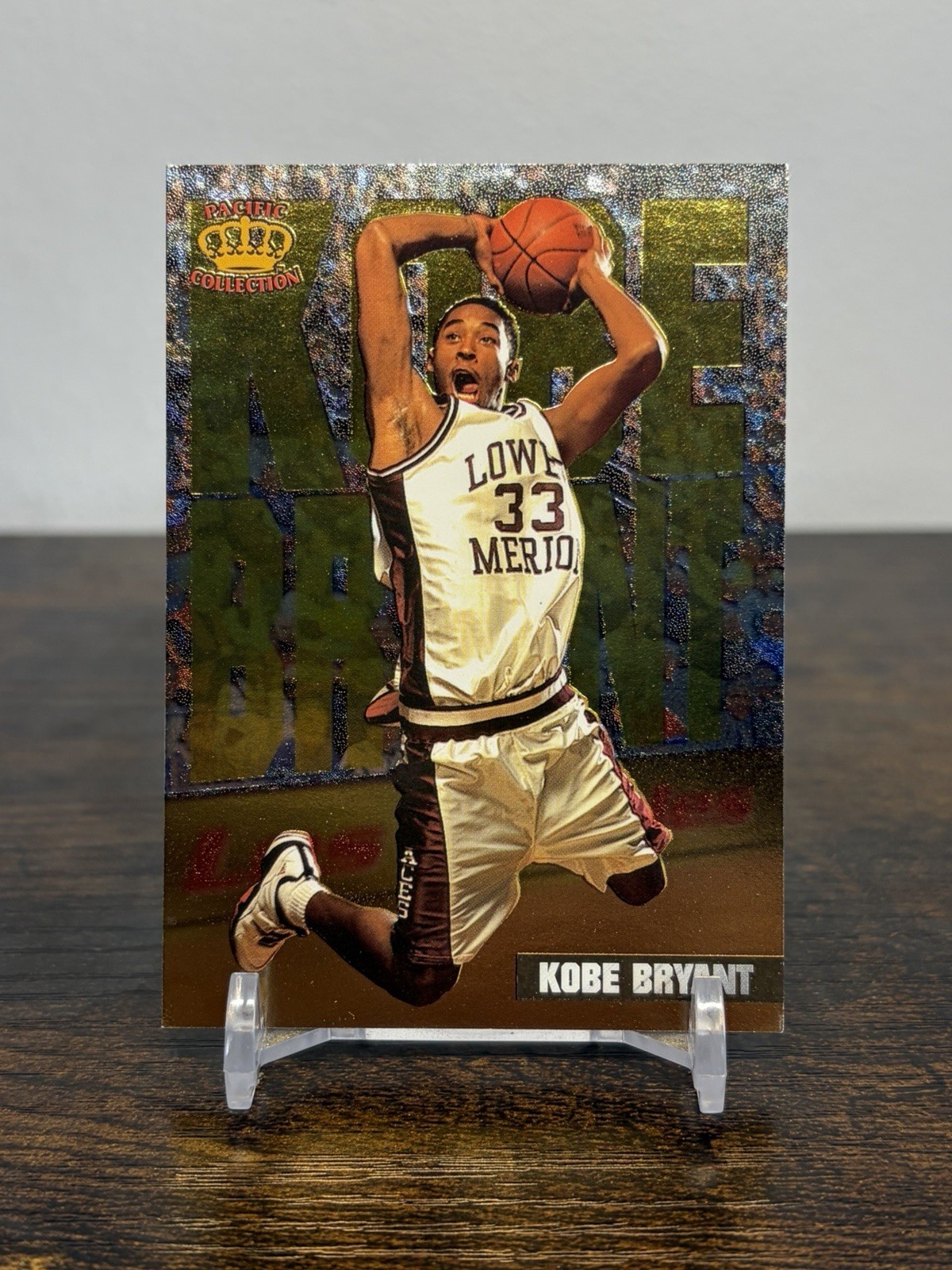 1996 Pacific Power In The Paint #IP3 Kobe Bryant RC Rookie LAKERS
