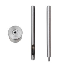 Eyelet Hole Punch Die Tool 4mm Grommet Setter Hollow Punch Leather Craft DIY