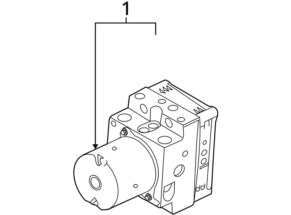 Conjunto de piezas de freno antibloqueo con estacionamiento automático para BMW X6 3086347 15-19 Foto 4 de 4