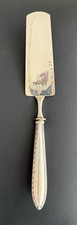 Einzigartiger antiker Jugendstil-Tortenheber 800er Silber  mit Ätzgravur