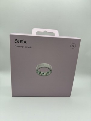 NEW Sealed Oura Ring Gen 4| Ceramic Size 9 Activity Tracker Petal Rose PinkColor