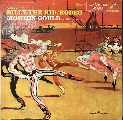 Copland Morton Gould   Billy The Kid / Rodeo Soundtrack OST Ballet RCA  LM-2195