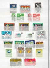 UN 1963-1964. Set#251120 (U/M, see scan). 22 stamps. High quality, low price!