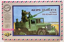 1/72 PST 72033: ZiS-42 Halftrack Truck AA SPG 37mm 61-K