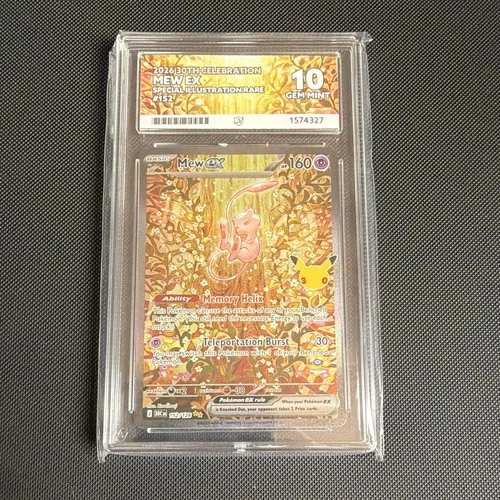 Pokémon Mew ex 152/210 2026 30th Celebration SIR Holo ACE 10 English