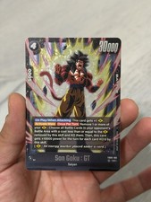 Dragon Ball SCG Fusion World Dual Evolution Son Goku : GT FB09-100 SR