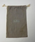 STEUBEN GLASS Crystal Art Glass Dust Bag Flap Storage Pouch 8 1/2 x 6
