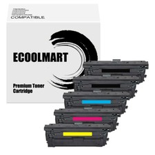 5PK Toner replace for HP CF360X 508X Color LaserJet Enterprise M553X M577dn