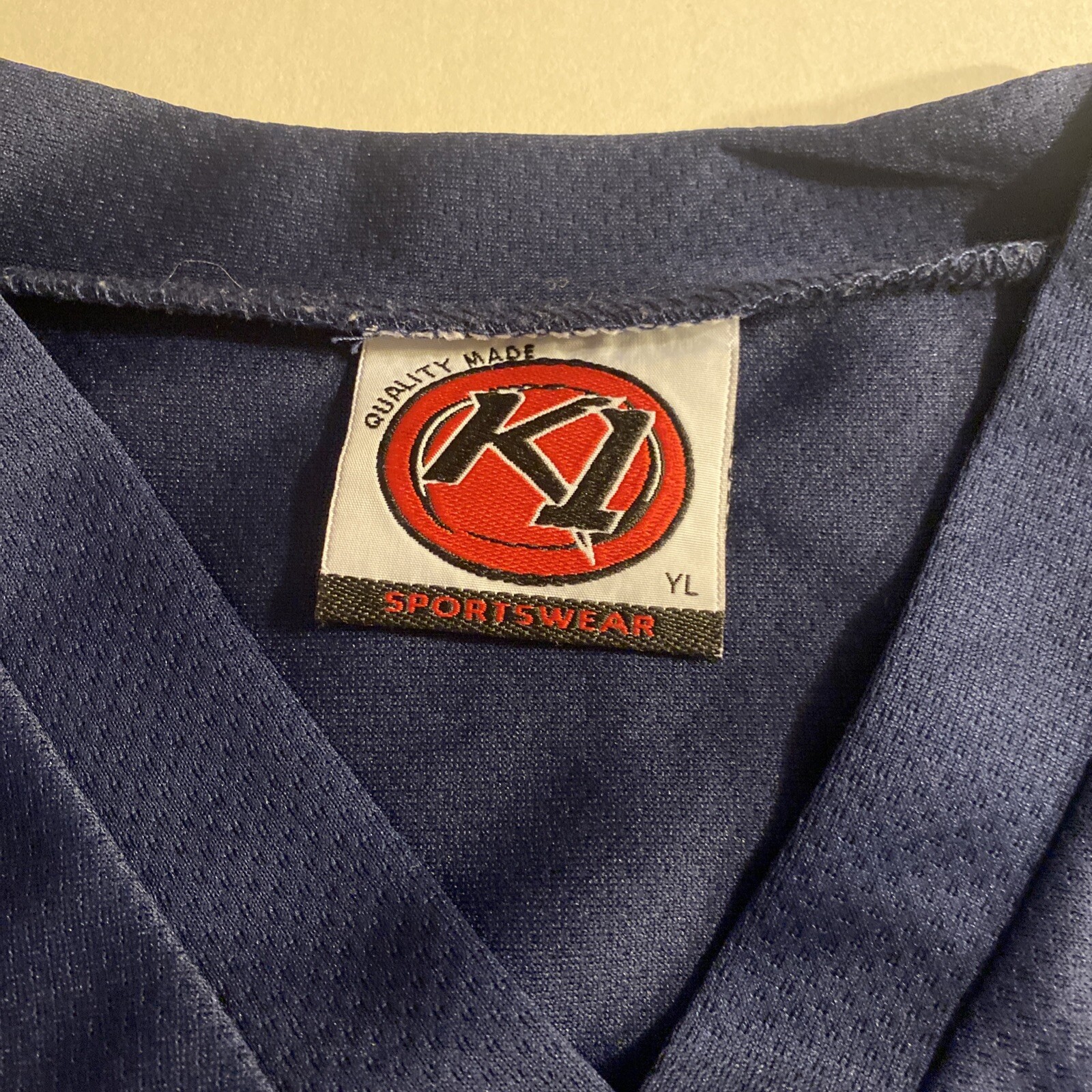 K1 Sportswear NHL & Team USA Hockey Youth Large Blue Shirt