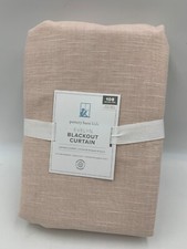 Pottery Barn Kids Evelyn Blackout Drape Panel Curtain Blush 44x 108" 8416