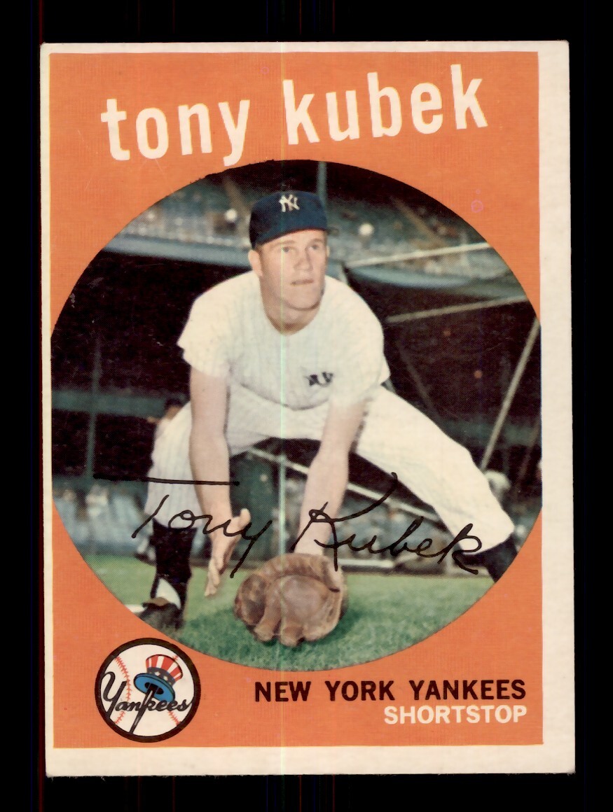 1959 TOPPS #505 TONY KUBEK NEW YORK YANKEES