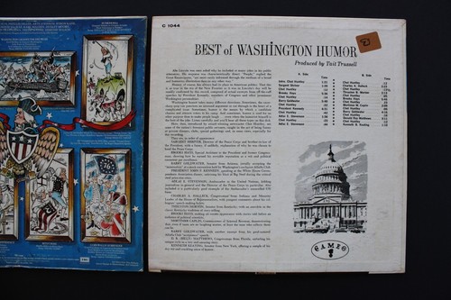 8 USA Political Humor LOT Presidents JFK Nixon Vintage Huntley Frye Hope Backus - Picture 9 of 23