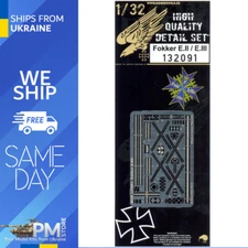 HGW 132091 1/32 Fokker E.II / E.III set Photo-Etched set for Wingnut Wings