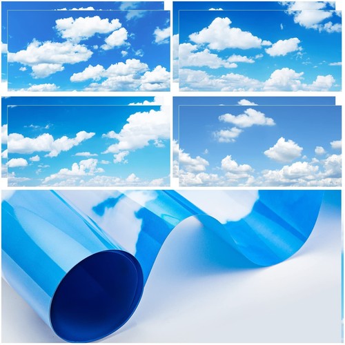 Amylove 8 Pcs Fluorescent Light Covers for Classroom Office Light