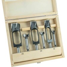 ENT 09151 Zapfenschneider & Forstnerbohrer SET 6-teilig Ø 15 - 20 - 25 mm