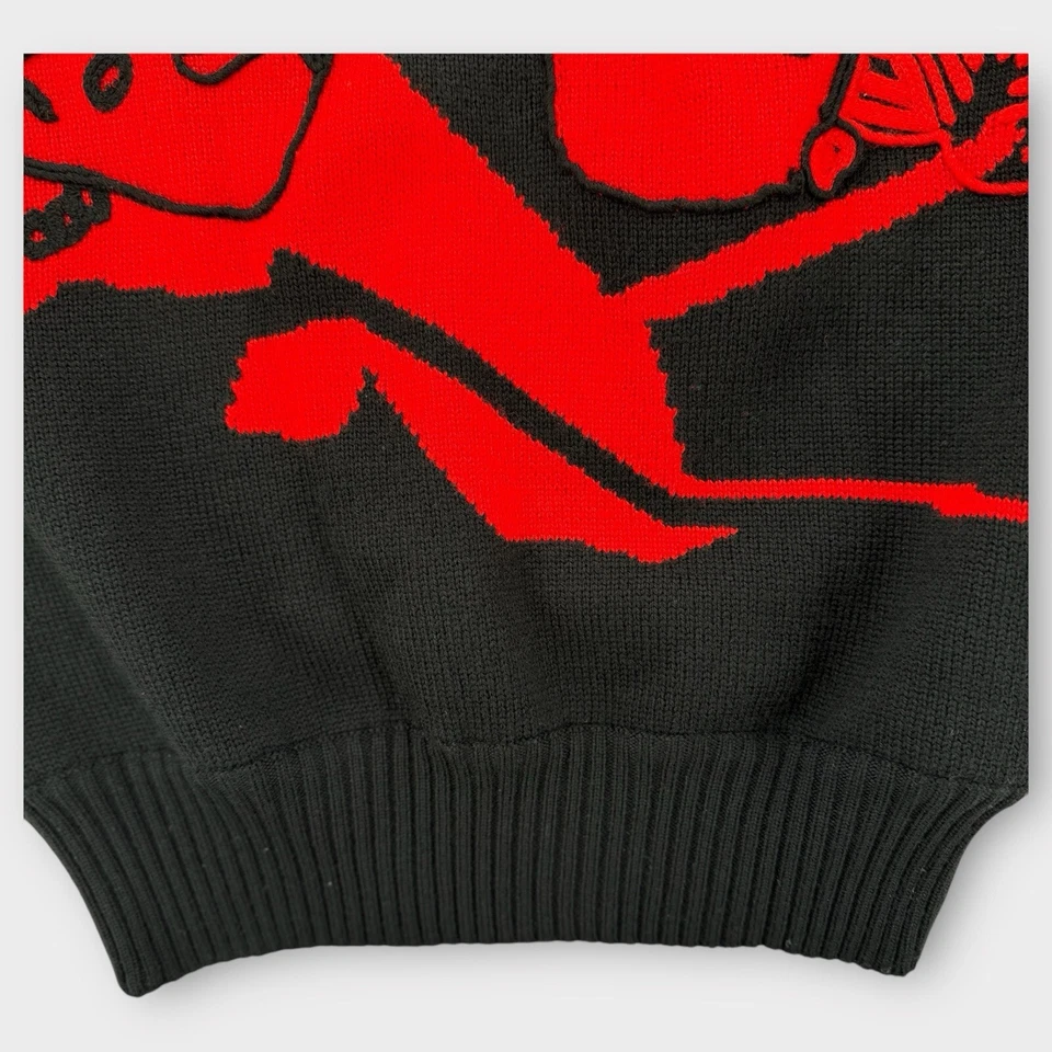 Chaleco tejido Gianni Versace vintage para mujer 40 pequeño de lana bordado bloque de color Foto 3 de 4