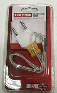 Craftsman 82377 Temperature Probe Type K -58 - 482F, NEW IN PACKAGE
