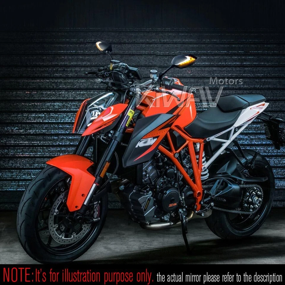 Indicador retrovisores LED negro KiWAV M8 para Suzuki Bandit 1250S GSF1250S 2007 Foto 4 de 4