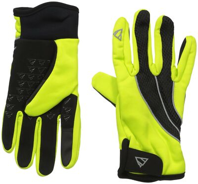 GII Men's Edge Green Softshell Performance Xc Touchscreen Glove, Lime, Large/...
