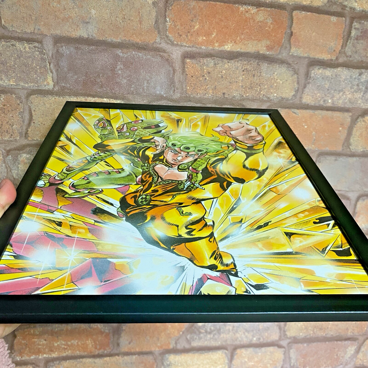 JoJo Part5 Golden Wind Poster Set – Framed Art from JOJO A-GO!GO