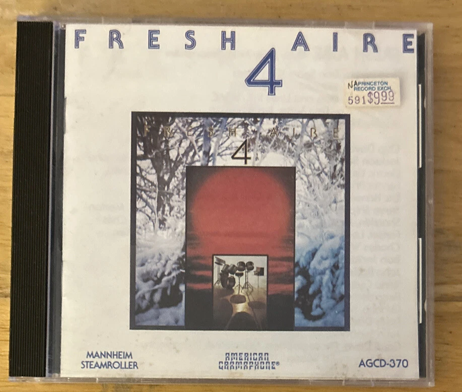 Mannheim Steamroller Fresh Aire 4 компакт-диска AGCD-370 (американский граммафон 1986 б/у) - Изображение 4 из 4