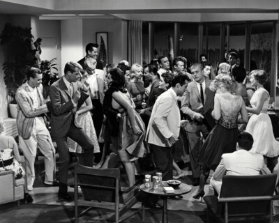 #ad #ad Palm Springs Weekend Stunning 16X20 Canvas Party Scene Troy Donahue Connie St $69.99