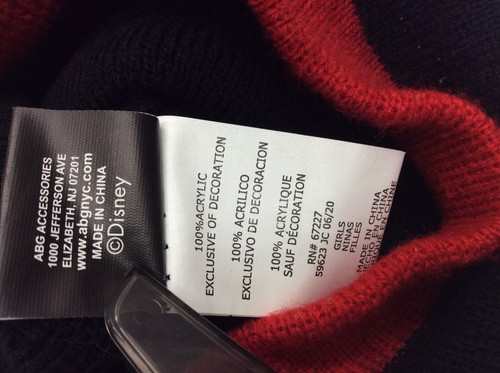 Disney Minnie Mouse Mädchen Beanie Mütze - Bild 7 von 8