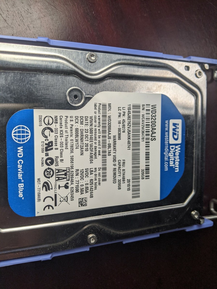 Genuine OEM LENOVO THINKCENTRE M90Z 320GB 3.5