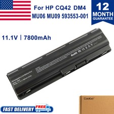 9 Cell Spare Battery for HP/Compaq MU06 MU09 593553-001 593554-001 G62 CQ42