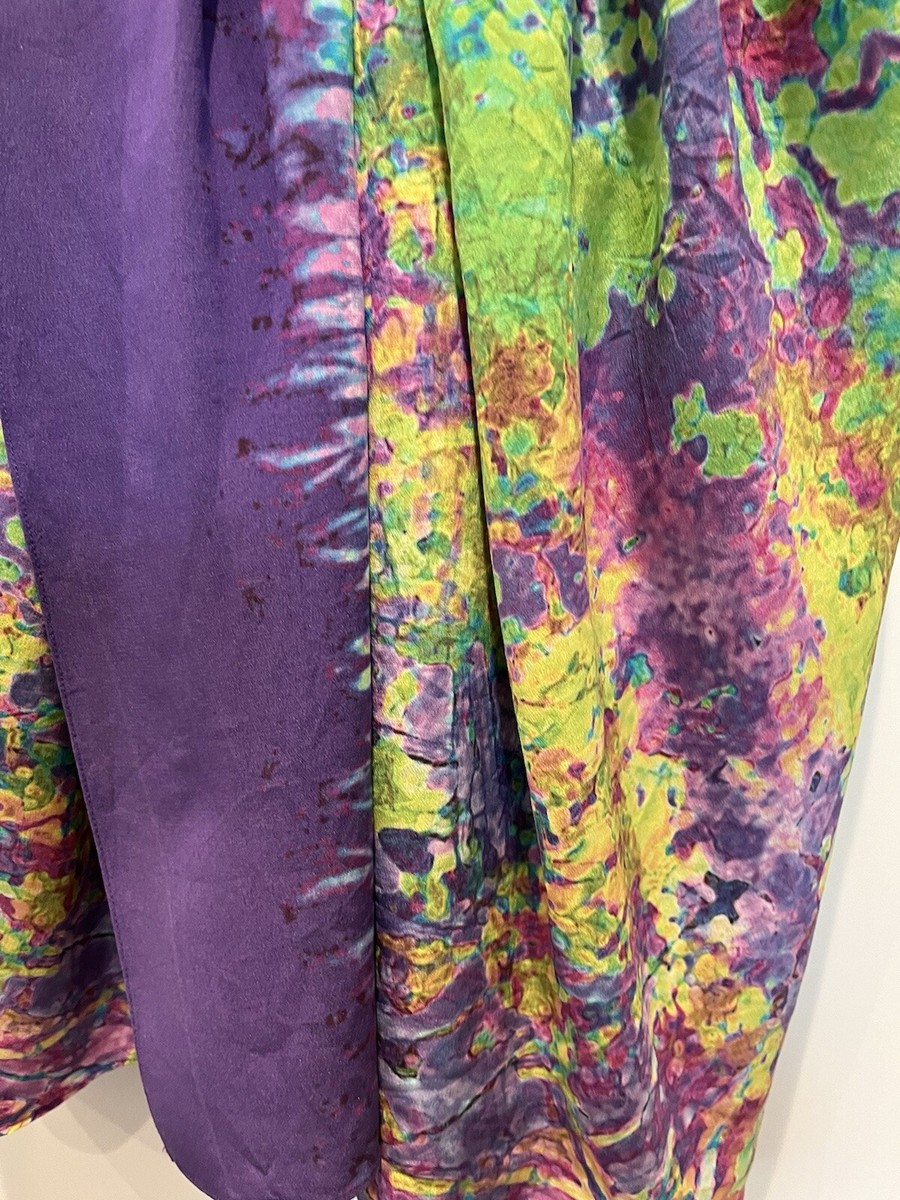 tibi printed silk dress Tibi Vintage Silk Rose Dress, 100% Silk, Vintage Floral Dress, Vintage Designer Tibi Dress, Vintage Couture Tibi Dress