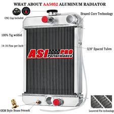 4~ROW CORE RADIATOR FOR S DAVID BROWN 780 885 885N TRACTOR #K922737 K922739,