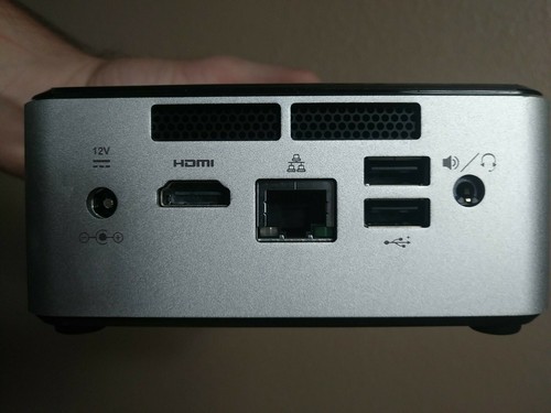 Intel DN2820FYKH NUC Mini PC - Intel Celeron, 2.5" HDD, HDMI - Afbeelding 4 van 5