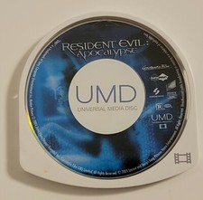 Resident Evil Apocalypse UMD 2005 Sony PSP Movie No Box Disc Only, Tested WORKS 