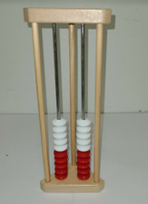 ABACUS Student Number Frame Mate / Up To 20, Wooden Triangle NEW in Box