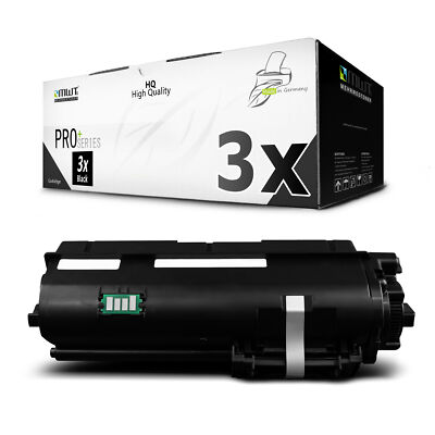 3x Druckerpatronen für Kyocera ECOSYS M2540DNe M2040DN M2540DNw M2640IDW BLACK
