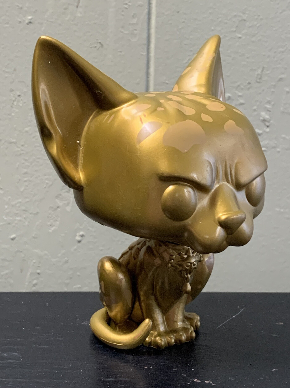 En Oferta Funko Pop!/ Saga/Gato Mentiroso (Dorado)/ #11/Bam! Exclusivo/Sin Caja