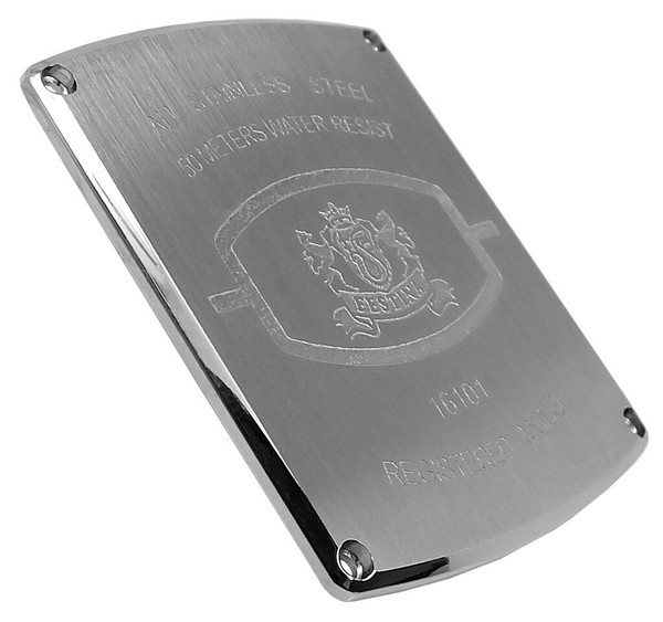 Festina Ersatzbodendeckel FüR GehäUse Edelstahl Silberfarben F16101-image