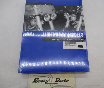 Harley Buell Official Factory NOS 2005 Lightning Service Manual 99490-05Y