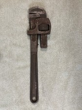Ancienne clé singe à pipe Dunlap 14"