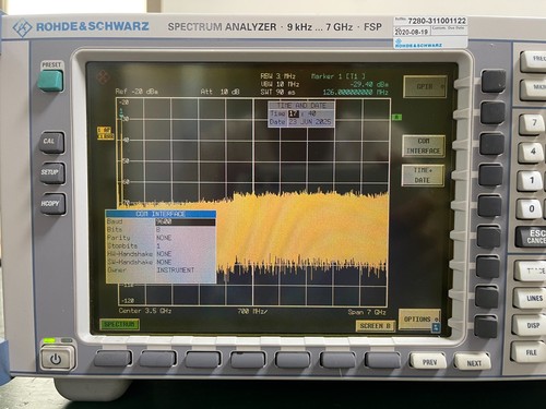 Rohde & Schwarz FSP7 Spectrum Analyzer 9 kHz - 7 GHz _ 0645 - Imagen 4 de 24