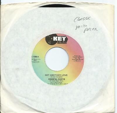 Chantal Curtis:Get another love/hey taxi driver:US Key:1979:Classic mid pacer
