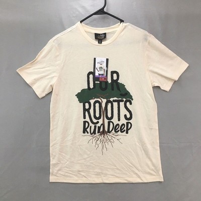 New Feeling Proud T-Shirt Adult Tan Short Sleeve Small Mens Graphic Tee