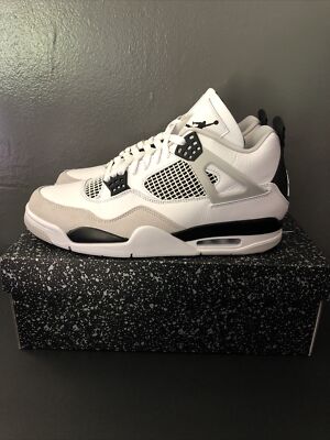 【NIKE】◆Jordan 4 Retro White and Black◆DH6927-111◆ Nike Air Jordan 4 Retro Military Black DH6927-111 Men's SIZE